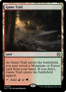 Game Trail⁣ - Commander: The Lost Caverns of Ixalan⁣ (Rare)⁣ [334]