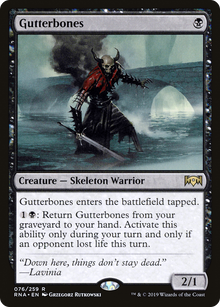 Gutterbones (RNA-076) - Ravnica Allegiance Foil