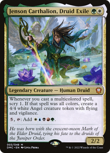 Jenson Carthalion, Druid Exile⁣ - Commander: Dominaria United⁣ (Mythic)⁣ [3]