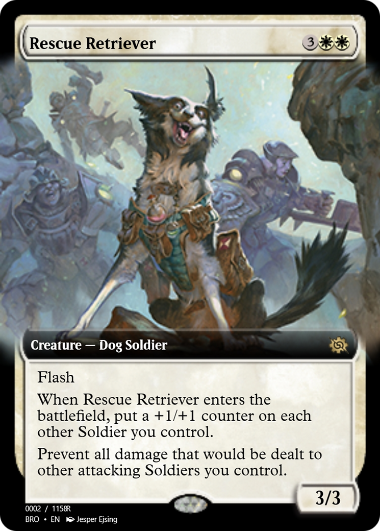 Rescue Retriever (PRM-105616) - Magic Online Promos Foil