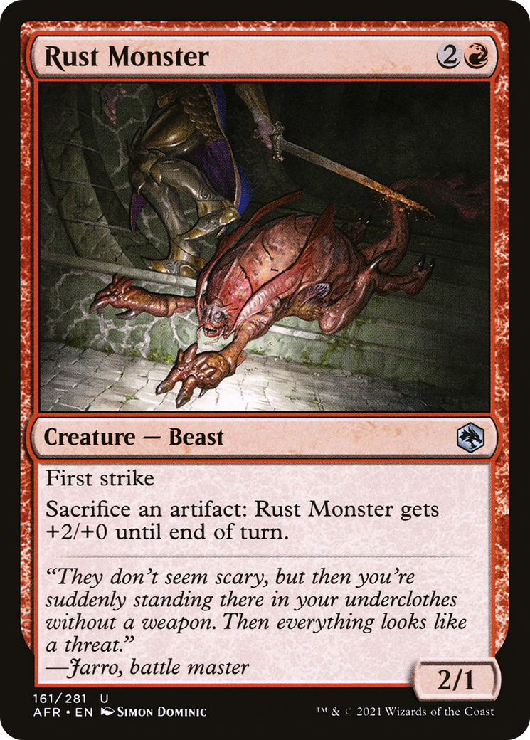 Rust Monster (AFR-161) - Adventures in the Forgotten Realms