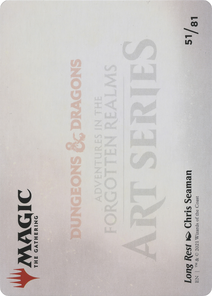 Long Rest // Long Rest (AAFR-051) - Adventures in the Forgotten Realms Art Series (Borderless) Foil