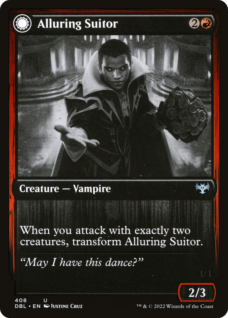 Alluring Suitor (DBL-408) - Innistrad: Double Feature: (Double Faced Transform)