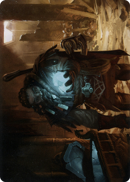 Vault Robber // Vault Robber (AKHM-040) - Kaldheim Art Series (Borderless) Foil