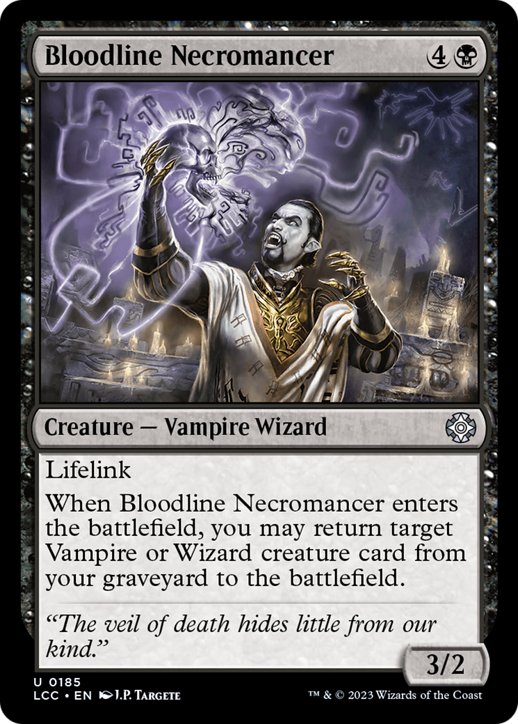 Bloodline Necromancer⁣ - Commander: The Lost Caverns of Ixalan⁣ (Uncommon)⁣ [185]