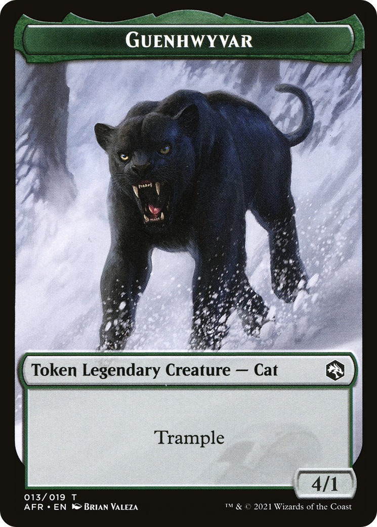 Guenhwyvar (TAFR-013) - Adventures in the Forgotten Realms Tokens