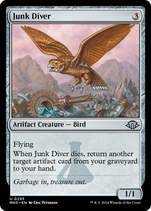 Junk Diver⁣ - Modern Horizons 3⁣ (Uncommon)⁣ [293]