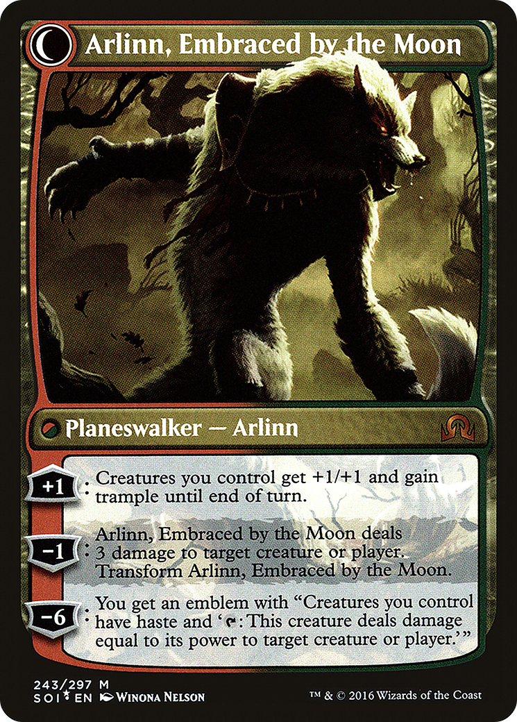 Arlinn Kord (PRE-243S) - Shadows over Innistrad Promos: (Double Faced Transform) Foil