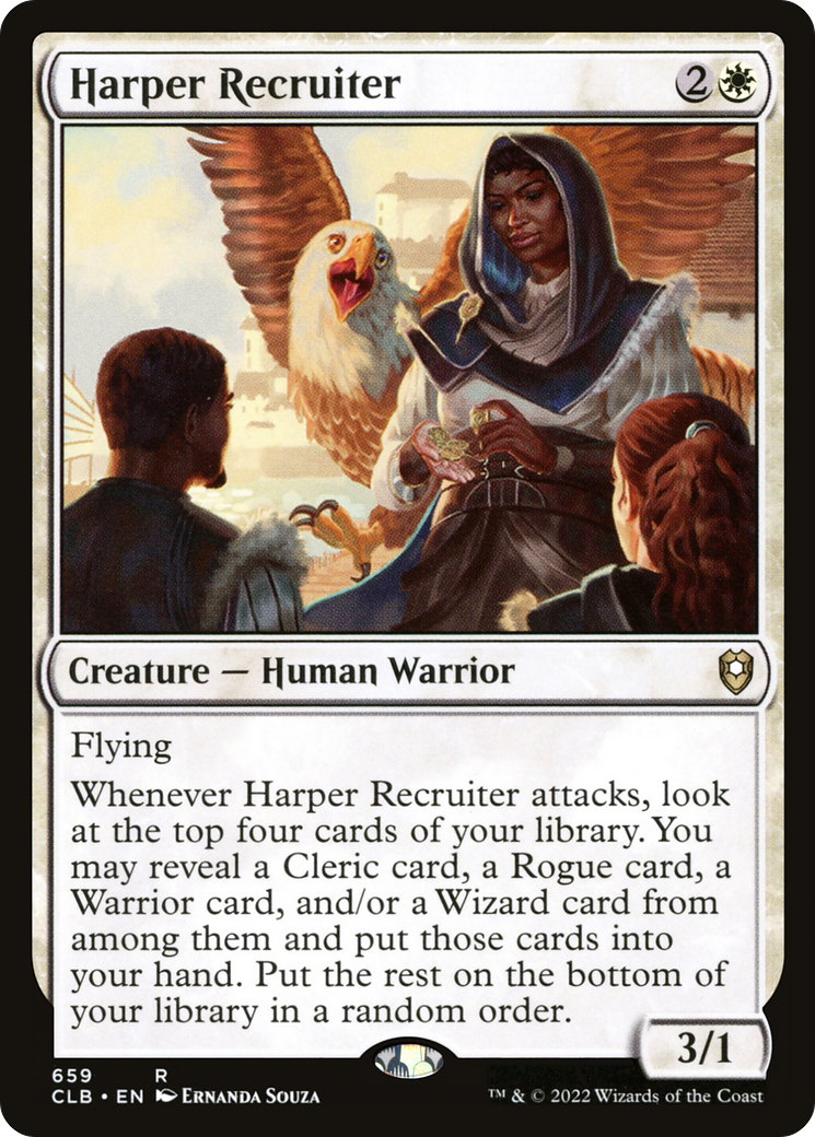 Harper Recruiter (V.1)⁣ - Commander Legends: Battle for Baldur's Gate: Extras⁣ (Rare)⁣ [659]
