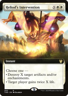 Heliod's Intervention (Extended Art) (THB-300) - Theros Beyond Death: (Extended Art) Foil