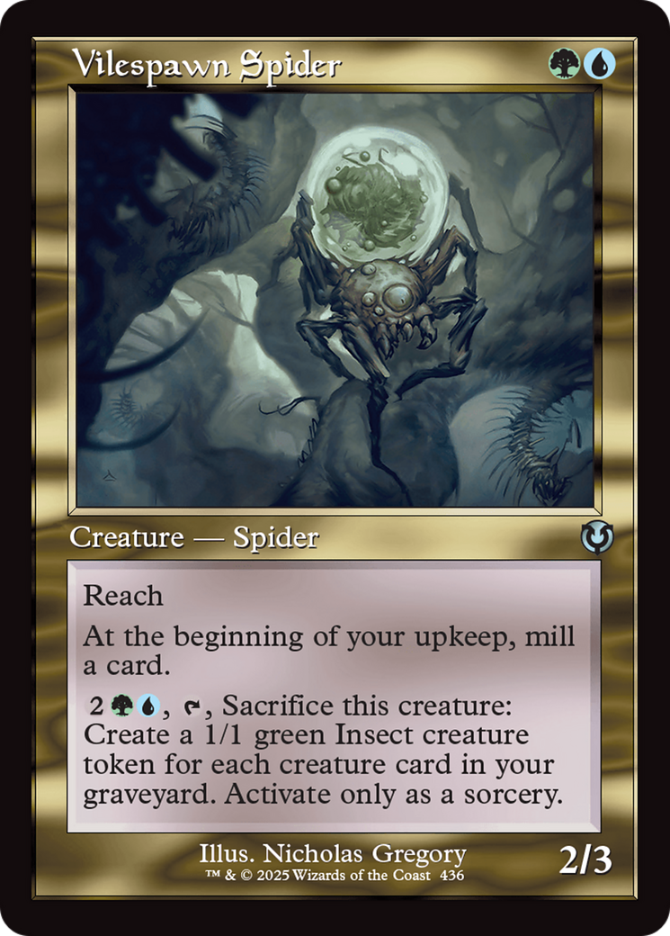 Vilespawn Spider (INR-436) - Innistrad Remastered Foil