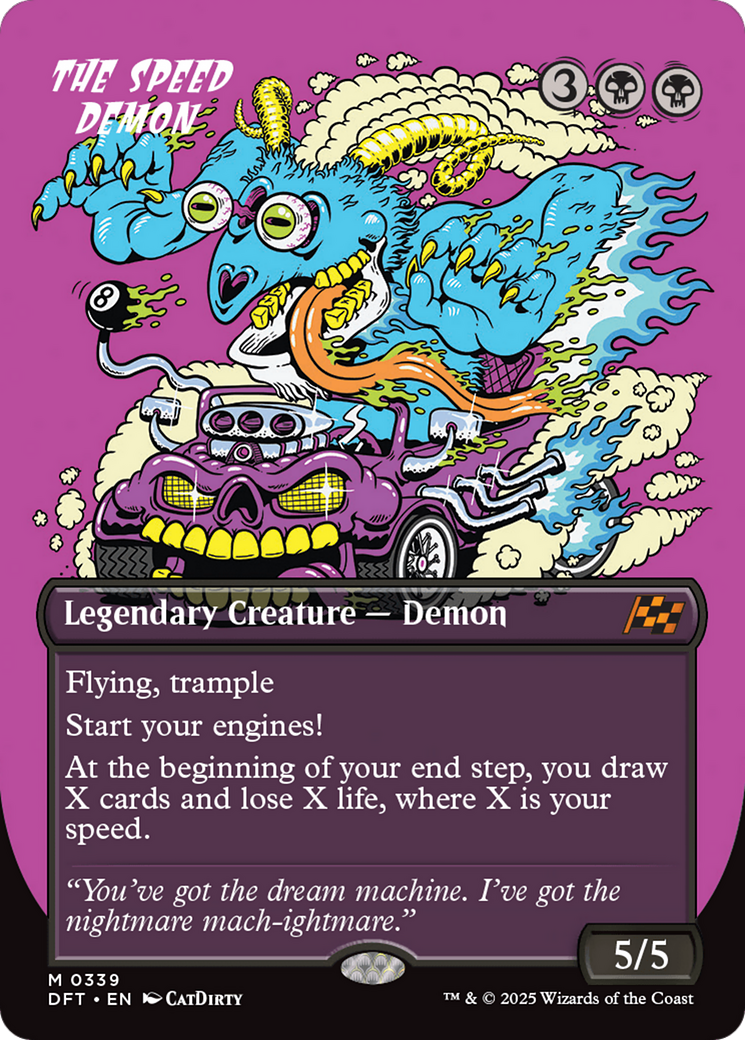 The Speed Demon (DFT-339) - Aetherdrift (Borderless)
