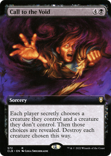 Call to the Void⁣ - Commander Legends: Battle for Baldur's Gate: Extras⁣ (Rare)⁣ [572]