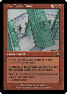 An-Zerrin Ruins (ME2-117) - Masters Edition II Foil