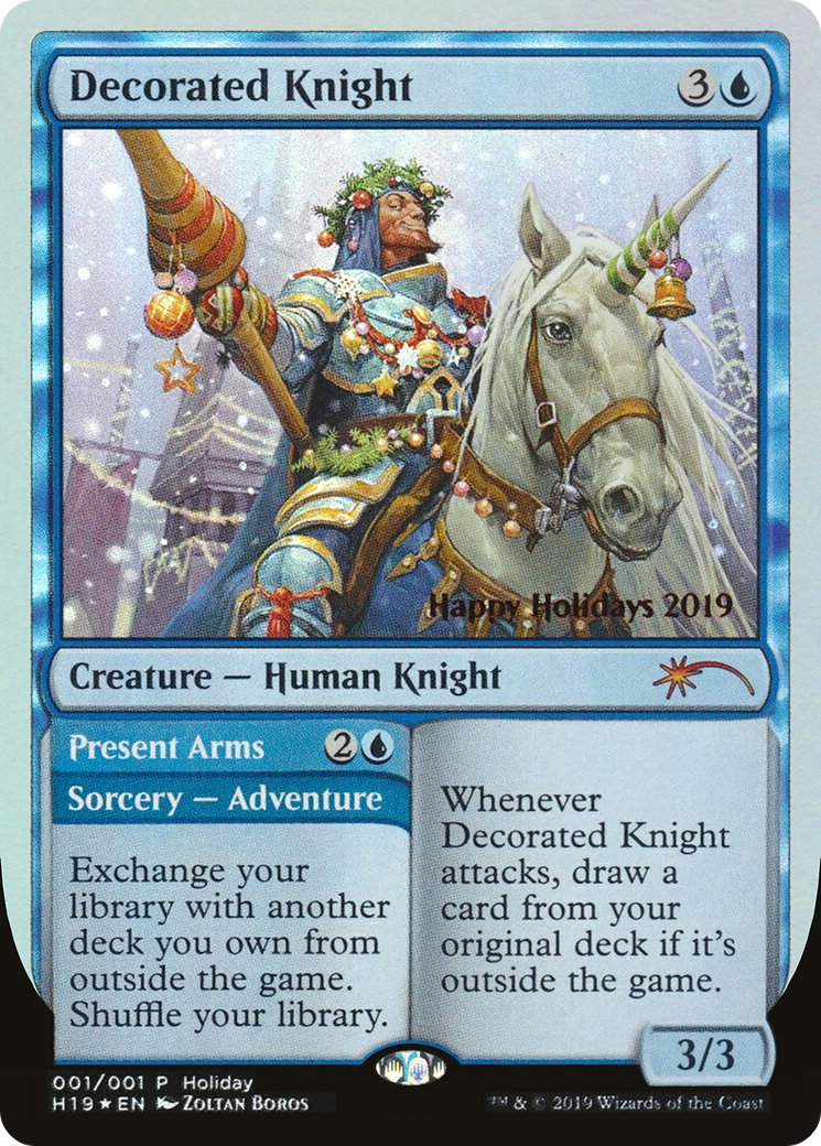Decorated Knight (SPECIAL-019) - Happy Holidays Foil