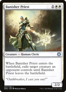 Banisher Priest⁣ - Game Night: Free For All⁣ (Uncommon)⁣ [7]