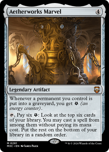 Aetherworks Marvel⁣ - Commander: Modern Horizons 3⁣ (Mythic)⁣ [281]