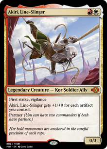 Akiri, Line-Slinger (PRM-86154) - Magic Online Promos Foil