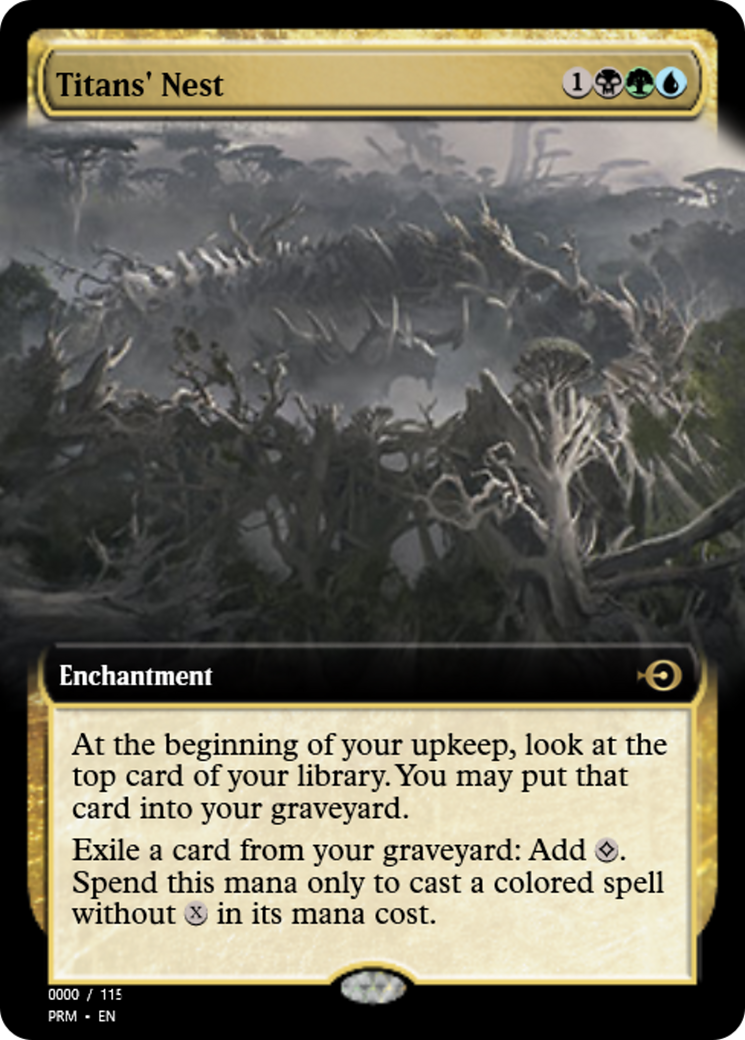 Titans' Nest (PRM-80839) - Magic Online Promos Foil