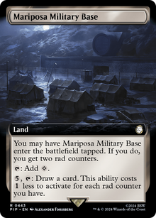 Mariposa Military Base (V.1)⁣ - Universes Beyond: Fallout: Extras⁣ (Rare)⁣ [443]