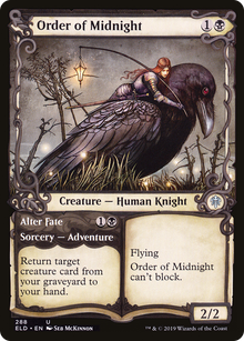 Order of Midnight (Showcase) (ELD-288) - Throne of Eldraine: (Showcase) Foil
