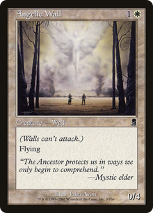 Angelic Wall (ODY-003) - Odyssey Foil