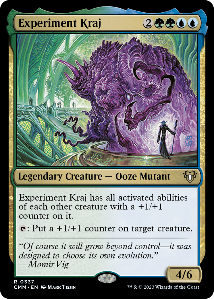 Experiment Kraj (CMM-337) - Commander Masters Foil