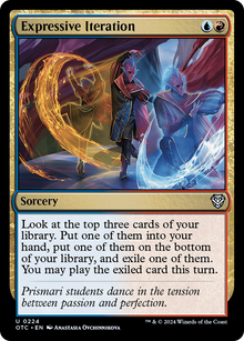 Expressive Iteration⁣ - Commander: Outlaws of Thunder Junction⁣ (Uncommon)⁣ [224]