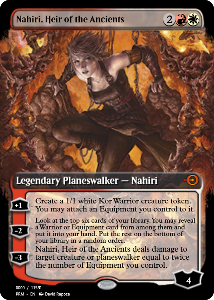 Nahiri, Heir of the Ancients (PRM-83840) - Magic Online Promos Foil