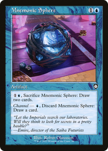 Mnemonic Sphere⁣ - Commander: The Brothers' War⁣ (Common)⁣ [88]