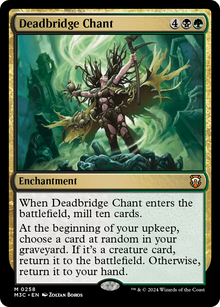 Deadbridge Chant⁣ - Commander: Modern Horizons 3⁣ (Mythic)⁣ [258]