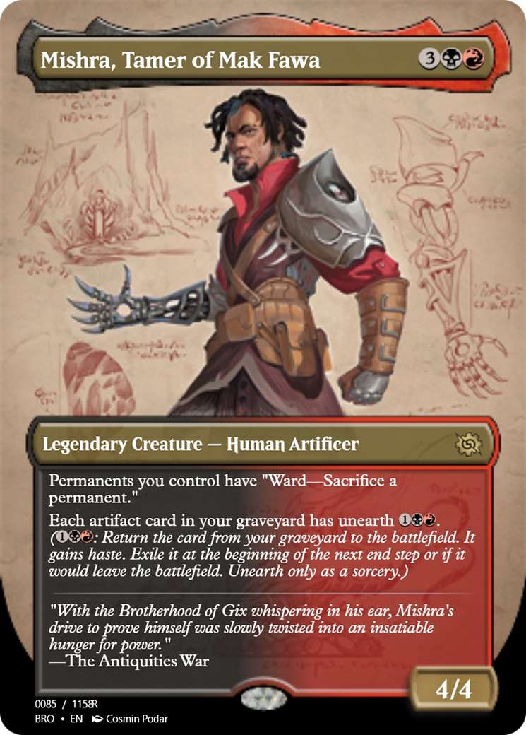 Mishra, Tamer of Mak Fawa (PRM-105778) - Magic Online Promos Foil