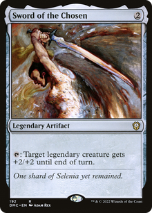 Sword of the Chosen⁣ - Commander: Dominaria United⁣ (Rare)⁣ [192]