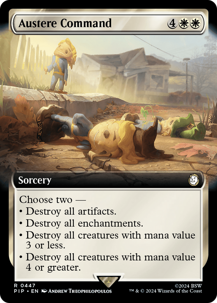 Austere Command (Extended Art) (PIP-447) - Fallout: (Extended Art)