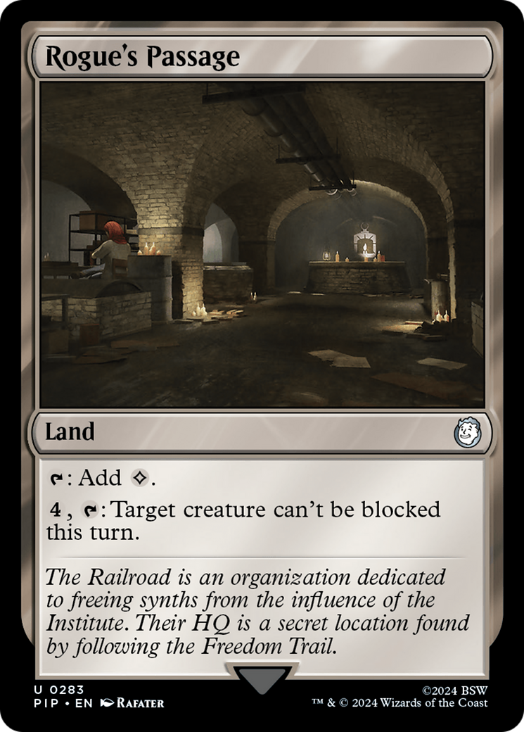 Rogue's Passage⁣ - Universes Beyond: Fallout⁣ (Uncommon)⁣ [283]