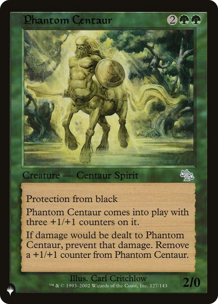 Phantom Centaur (Misprint) (LIST-127) - The List