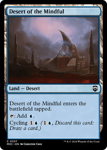 Desert of the Mindful⁣ - Commander: Modern Horizons 3⁣ (Common)⁣ [337]