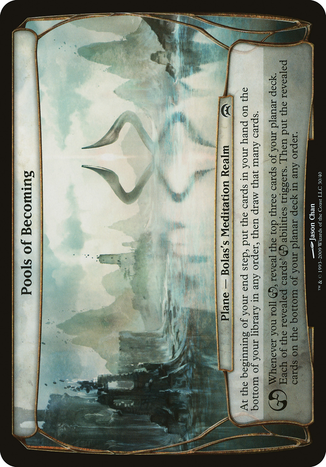 Pools of Becoming (Planechase) (OVER-030) - Planechase Planes
