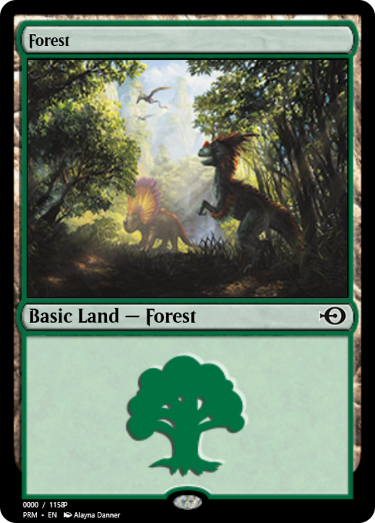 Forest (PRM-81872) - Magic Online Promos