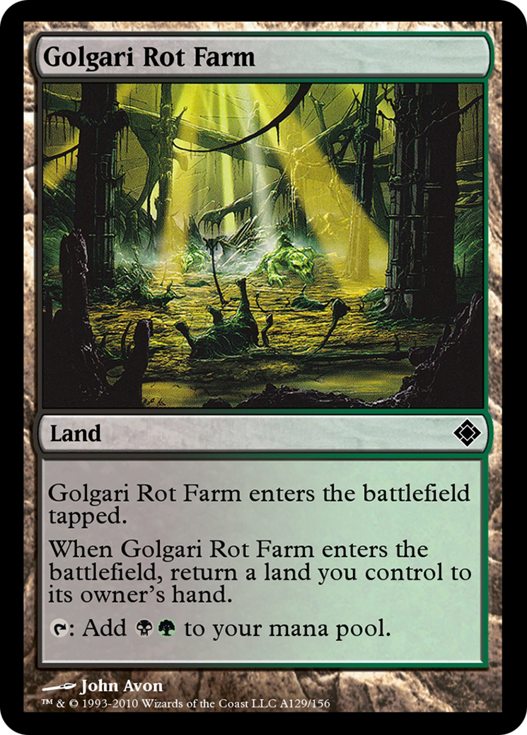 Golgari Rot Farm (TD0-A129) - Magic Online Theme Decks
