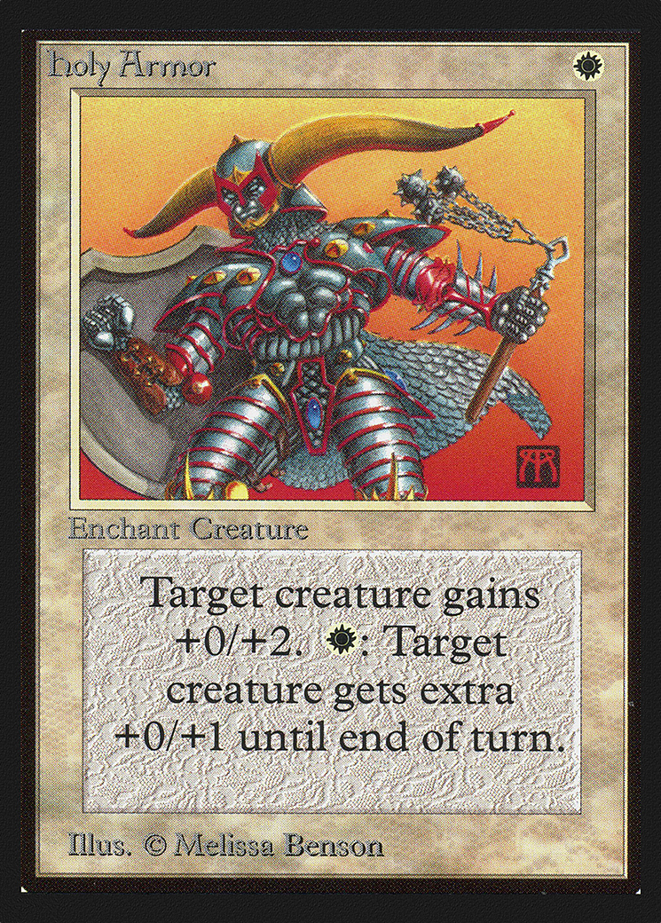 Holy Armor (IE) (IED-024) - Intl. Collectors' Edition