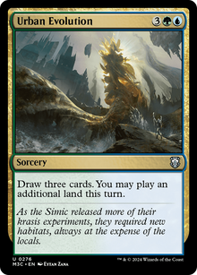 Urban Evolution⁣ - Commander: Modern Horizons 3⁣ (Uncommon)⁣ [276]