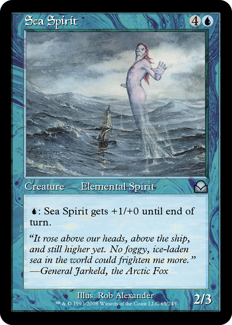 Sea Spirit (ME2-065) - Masters Edition II Foil