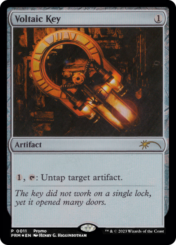 Voltaic Key (JP Graphic Novel Insert) (MEDIA-2024-6) - Media and Collaboration Promos Foil