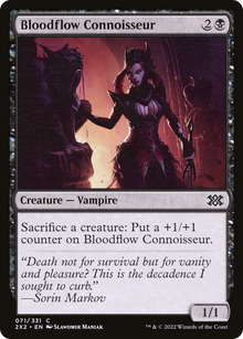 Bloodflow Connoisseur⁣ - Double Masters 2022⁣ (Common)⁣ [71]