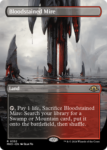 Bloodstained Mire (V.1)⁣ - Modern Horizons 3: Extras⁣ (Rare)⁣ [352]