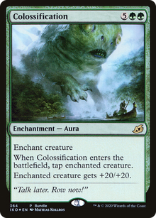 Colossification (UMP-364) - Ikoria: Lair of Behemoths Foil