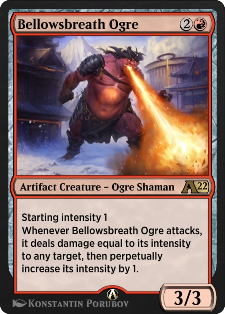 Bellowsbreath Ogre (YNEO-021) - Alchemy: Kamigawa
