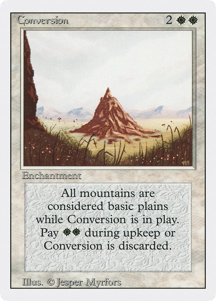 Conversion (3ED-) - Revised Edition