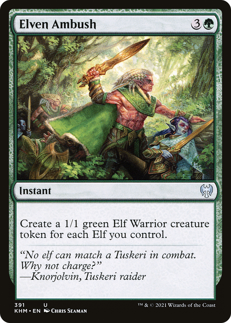 Elven Ambush (KHM-391) - Kaldheim
